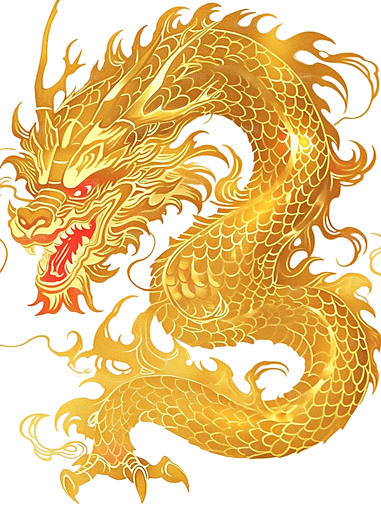 2024龙年神龙图腾龙形象3D立体素材