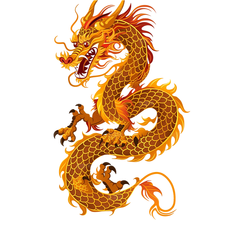 2024龙年神龙图腾龙形象3D立体素材