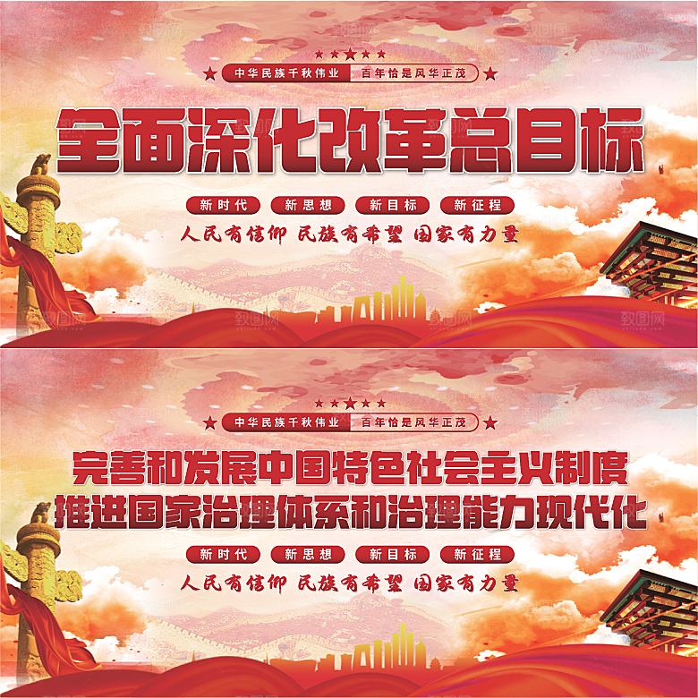 深化改革总目标模板