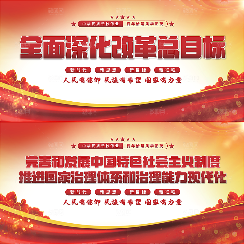 深化改革总目标模板系列