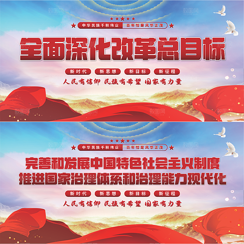 深化改革总目标模板
