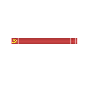 简约红色党建标题框标题栏文本框边框设计