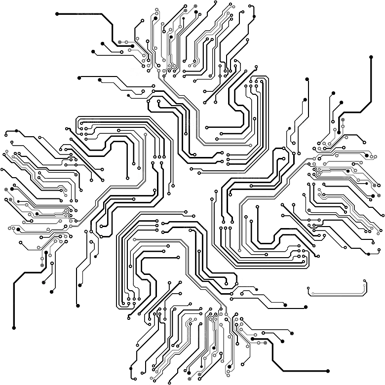 科技电路板线路图科技线条数字芯片图案
