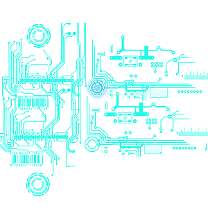 科技电路板线路图科技线条数字芯片图案素材