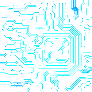 科技电路板线路图科技线条数字芯片图案素材