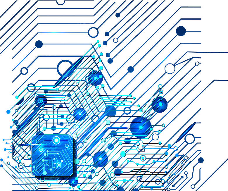 科技电路板线路图科技线条数字芯片图案