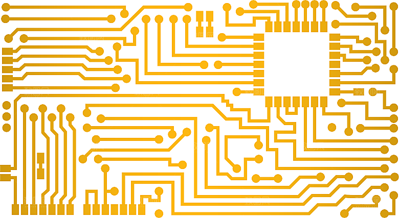 科技电路板线路图科技线条数字芯片图案