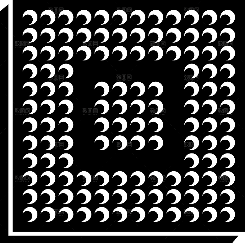 科技电路板线路图科技线条数字芯片图案素材