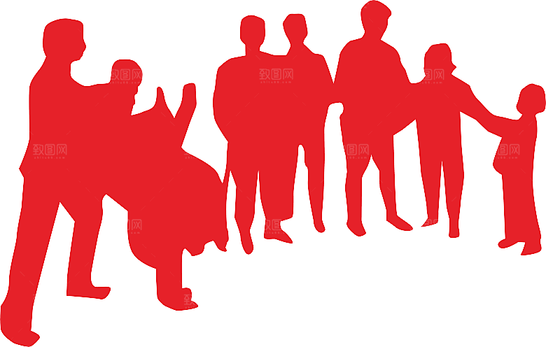 卡通红军士兵战士部队军人 革命人物