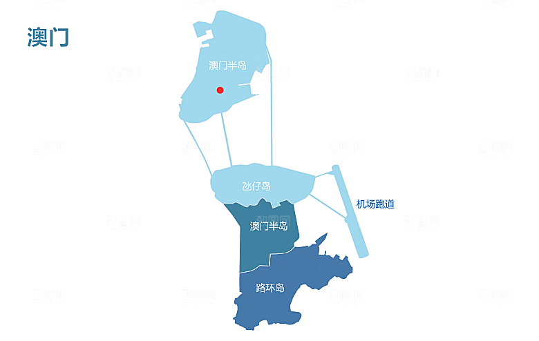 中国各省矢量高清形状图形地图