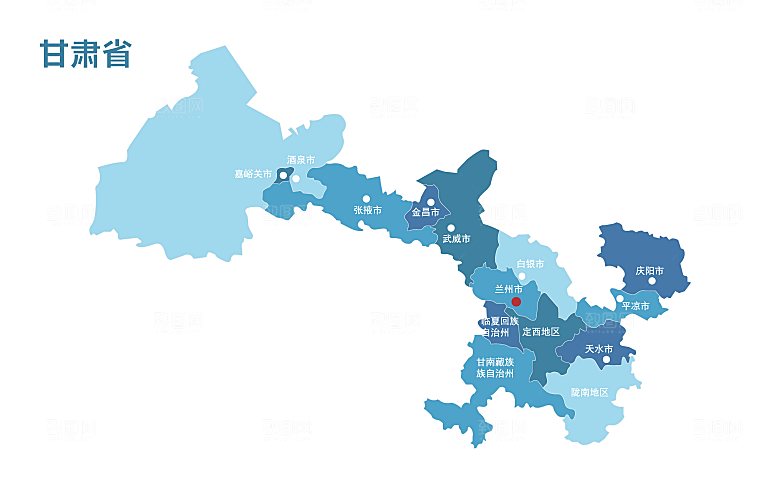 中国各省矢量高清形状图形地图