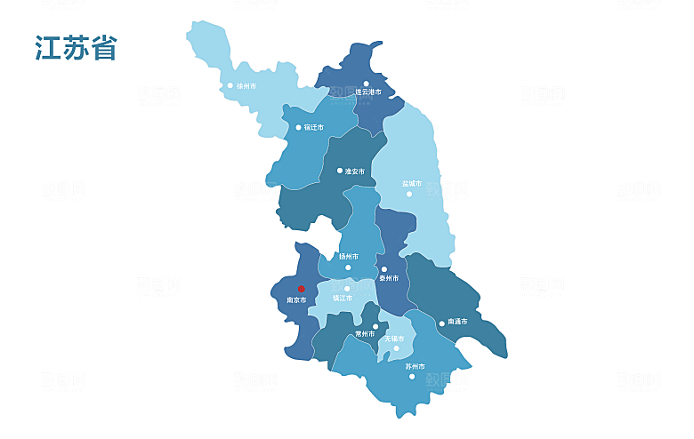 中国各省矢量高清形状图形地图