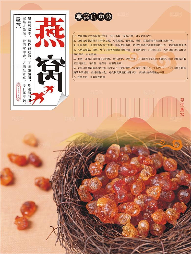 美味天然燕窝海报