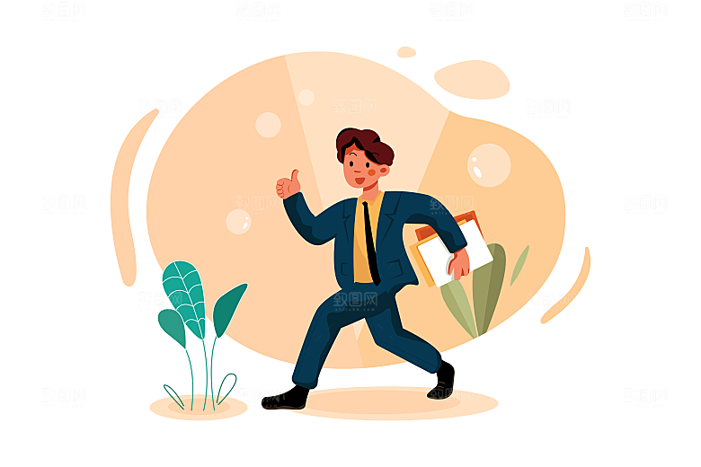 矢量卡通社交娱乐生活场景插画
