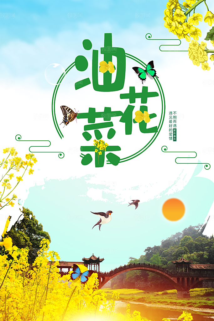 春暖花开油菜花节