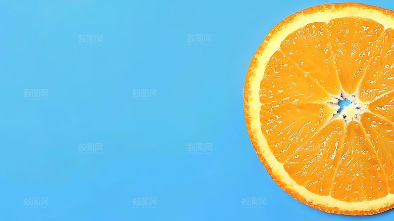 橙子橘子可口柑子果肉清新水果鲜甜果汁