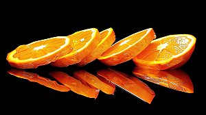 橙子柑橘绿色营养水果橘子健康鲜甜果肉