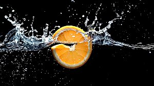 橙子柑子清新果肉橘子果汁可口鲜甜水果