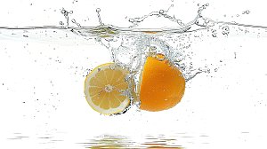橙子柑子清新果肉橘子果汁可口鲜甜水果