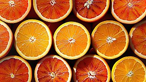 橙子果汁橘子维c柑橘水果鲜香绿色
