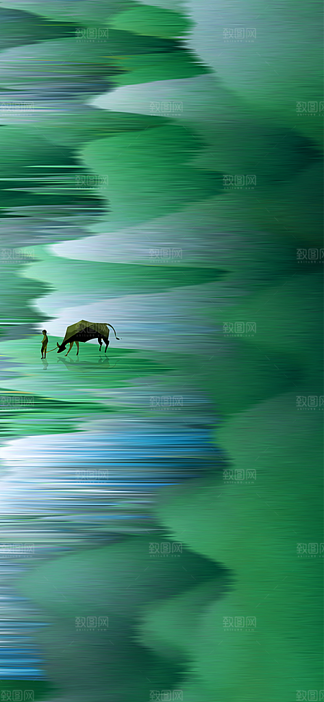 清明节节日海报素材背景