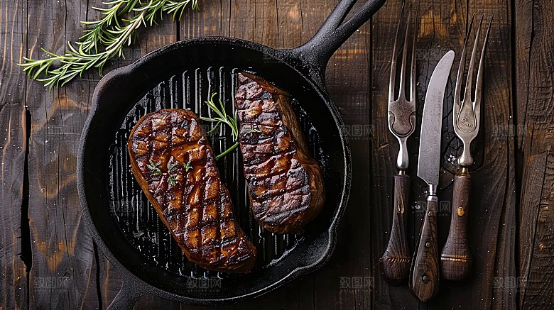 高清美食牛肉牛排烤肉美味 西餐