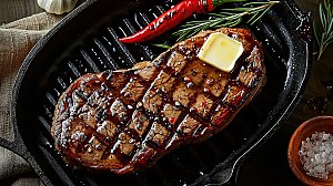 大餐烹饪牛排肉食美食牛肉烤肉西式美味高级