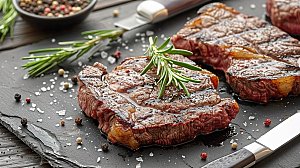 大餐烹饪肉食高级美食美味牛肉烤肉西式牛排