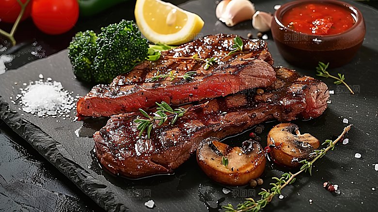 烤肉美食牛排美味 摄影牛肉西餐