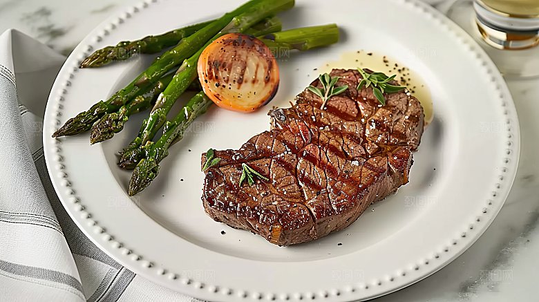 黑椒飘香西式牛肉牛排主食烤肉美味美食摄影