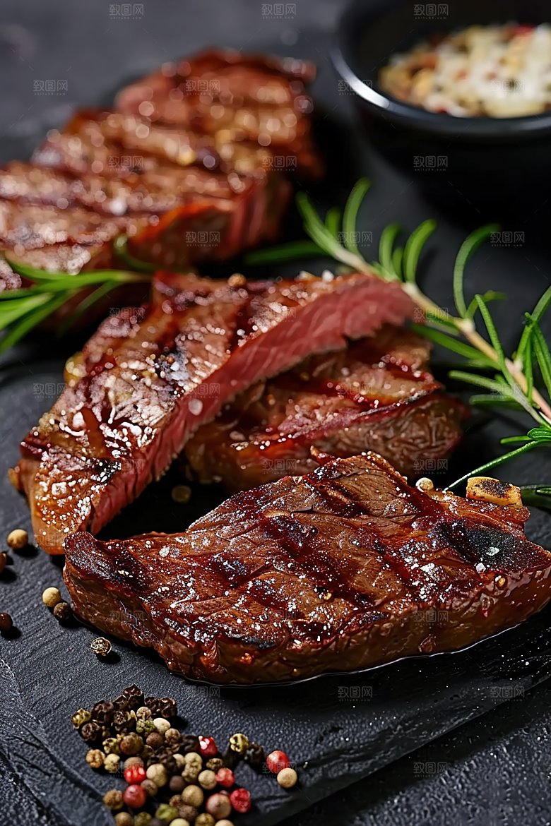 黑椒摄影美味西式牛排烤肉飘香牛肉美食