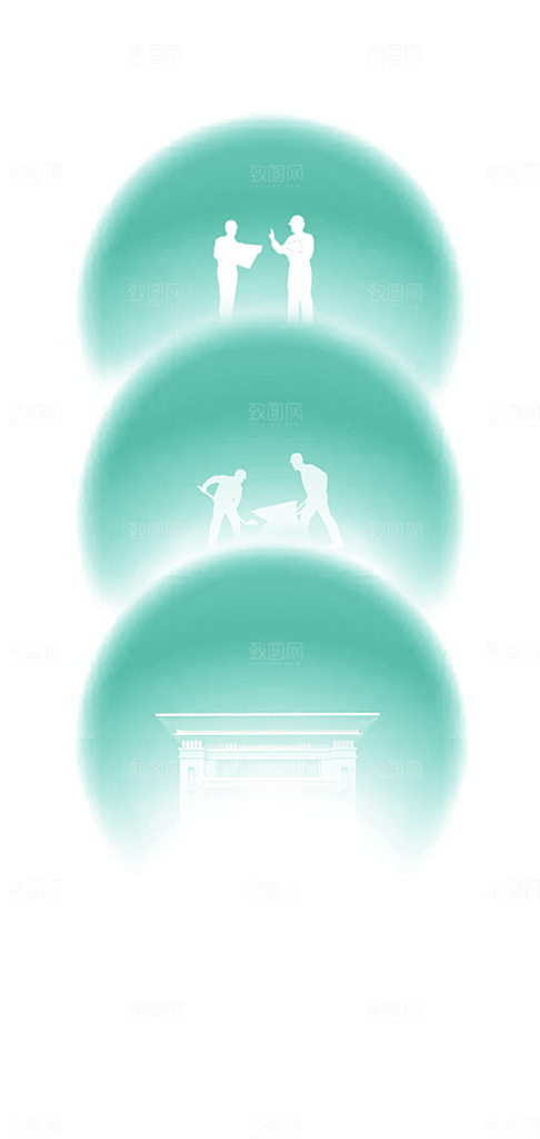 五一劳动节节日宣传插画海报