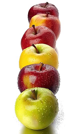 红色天然健康新鲜水果美味苹果有机