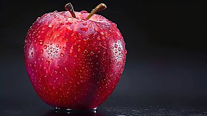 苹果美味健康有机红色水果新鲜天然