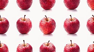 美味健康水果红色苹果有机新鲜天然