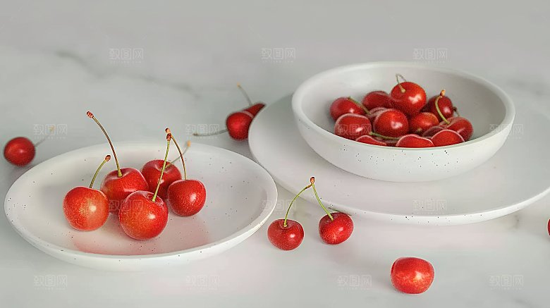 樱桃果肉水果美味新鲜车厘子红色
