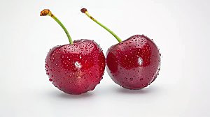 红色樱桃果肉车厘子美味新鲜水果