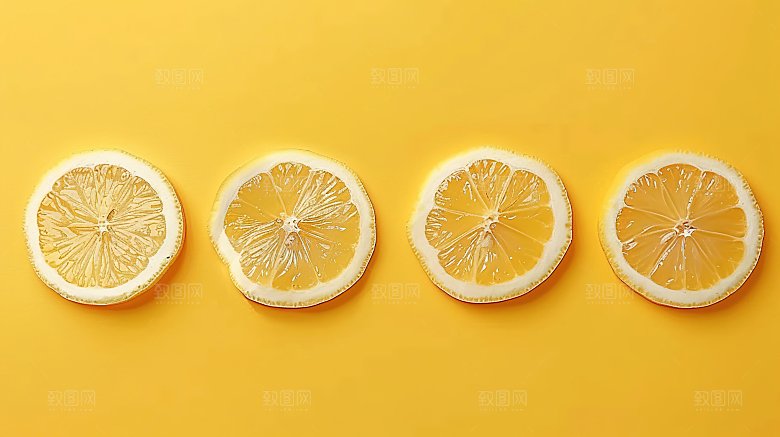 柠檬柠檬汁果肉维c水果清新健康