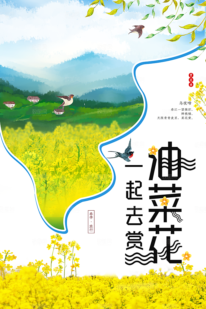 一起去赏油菜花啦