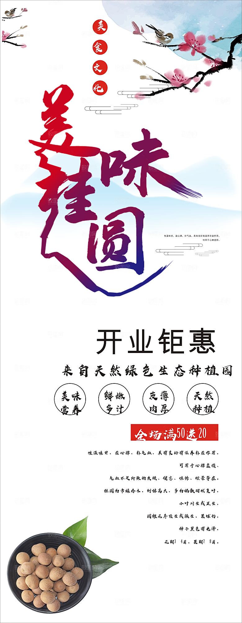 美味桂圆开业钜惠