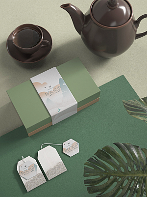 茶叶包装礼盒样机设计
