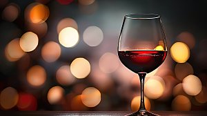 红酒葡萄酒庆祝品酒酒杯酒瓶