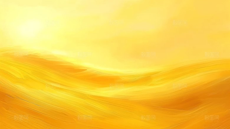 金色彩色创意高清线条渐变橙色黄色背景
