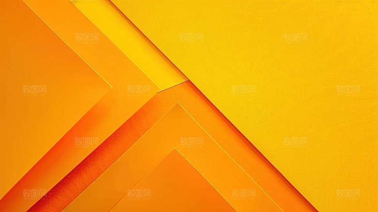 金色创意黄色橙色背景高清渐变线条