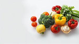 菠菜萝卜番茄多样生菜蔬菜有机绿色玉米