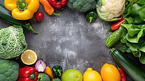 萝卜蔬菜绿色番茄多样玉米有机生菜菠菜