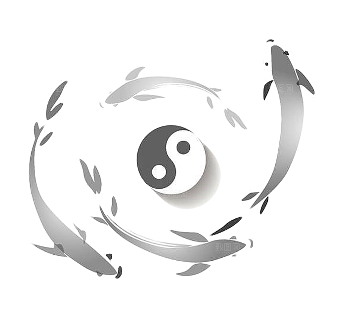 太极八卦阵png素材免抠图片ps素材设计