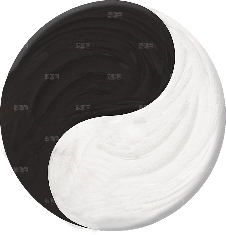 太极八卦阵png素材免抠图片ps素材设计