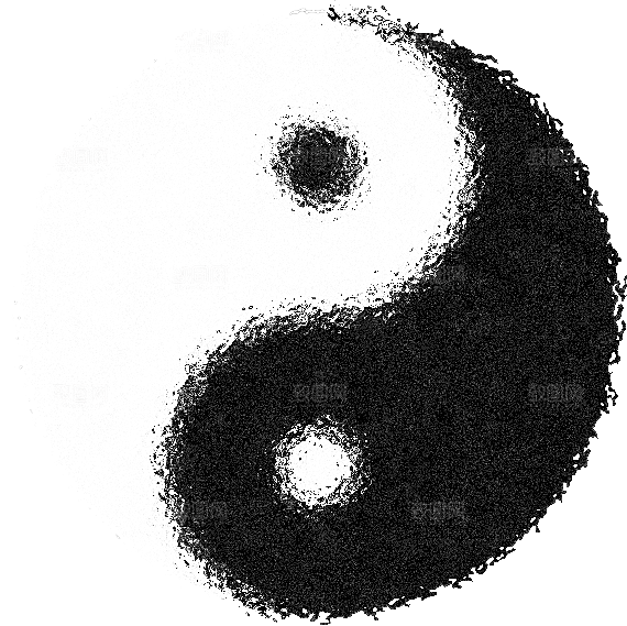 太极八卦阵png素材免抠图片ps素材
