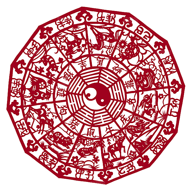 太极八卦阵png素材免抠图片ps素材